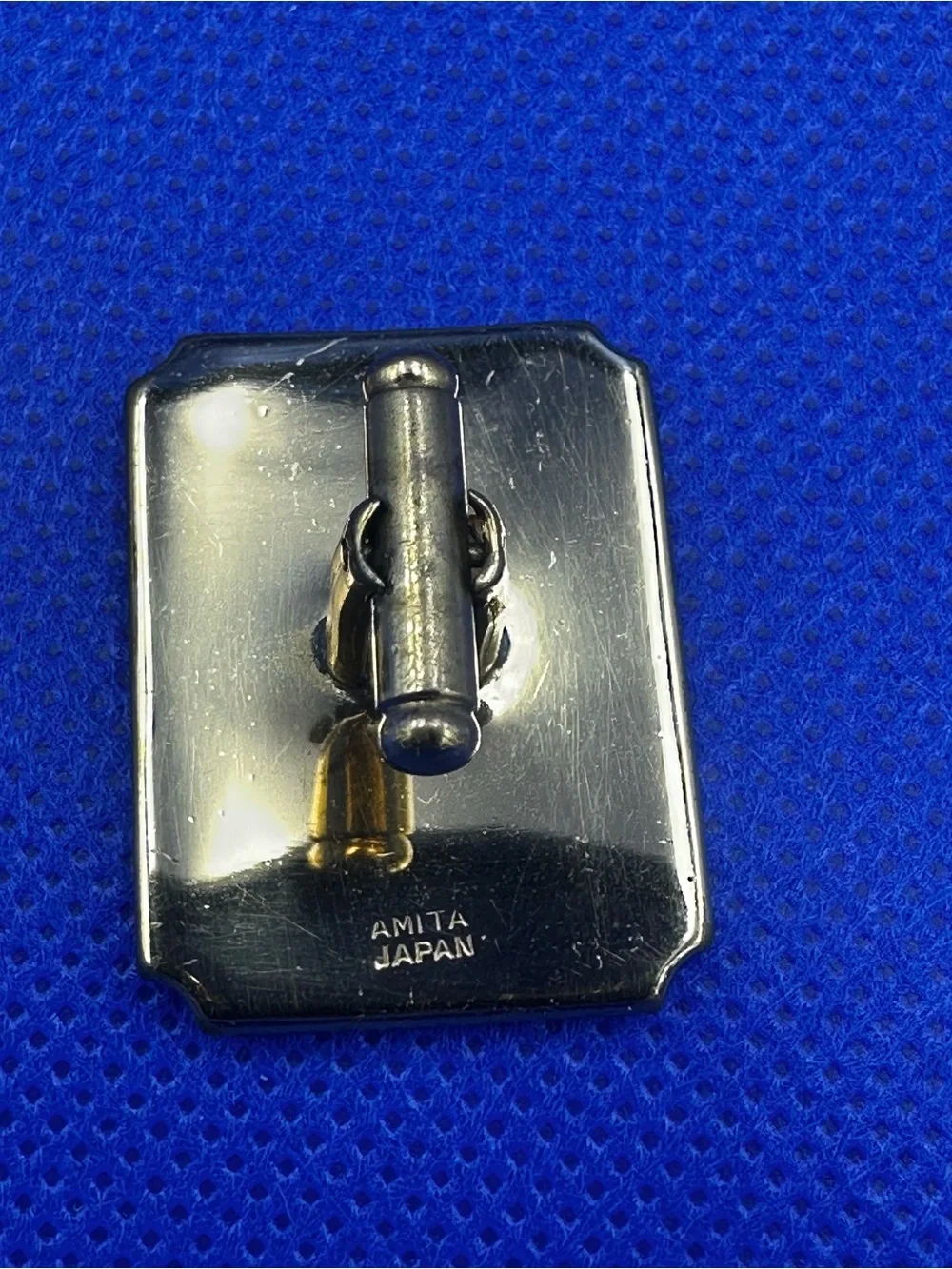 Vintage Mid-Century Japanese Damascene Cufflinks